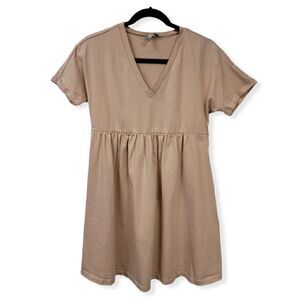 Asos vneck smocked dress